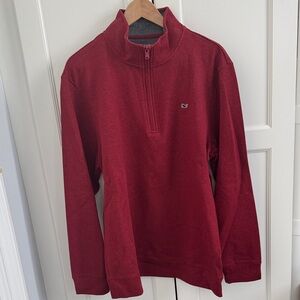NWT Vineyard Vines Mens Quarter-Zip Sweater